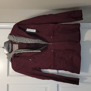 Light weight, faux lined jacket
